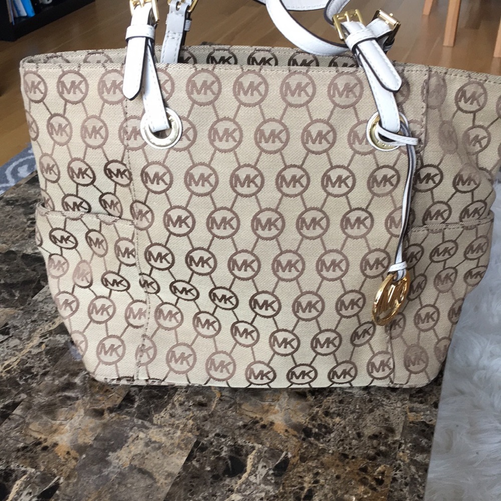 MK monogram tote